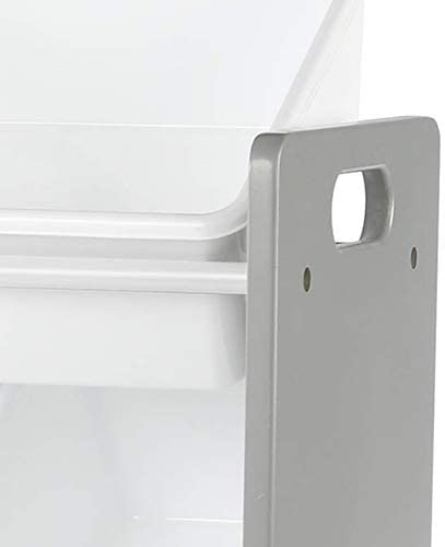 Children's Toy Organiser Shelf with 12 Storage Boxes, Grey/White